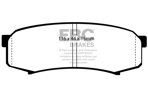 EBC Brakes Brake Pad - ED9993