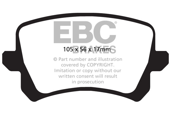 EBC Brakes Brake Pad - DPX2004