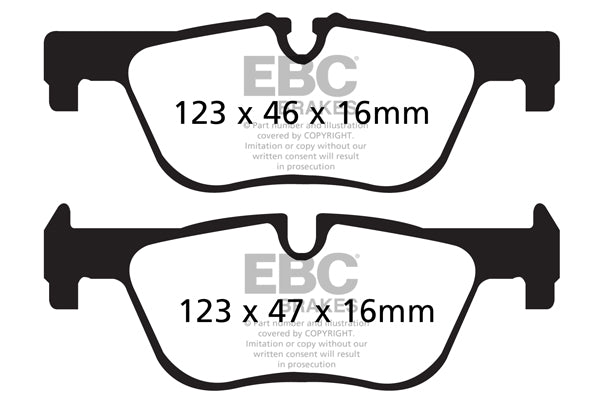 EBC Brakes Brake Pad - DPX2132