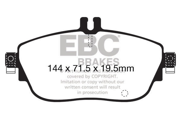 EBC Brakes Brake Pad - DPX2165