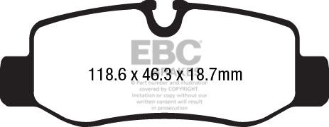EBC Brakes Brake Pad - DPX2224