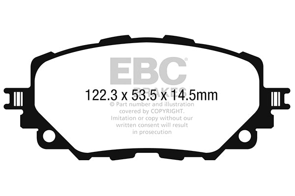 EBC Brakes Brake Pad - DPX2263
