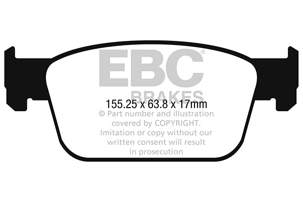 EBC Brakes Brake Pad - DPX2273
