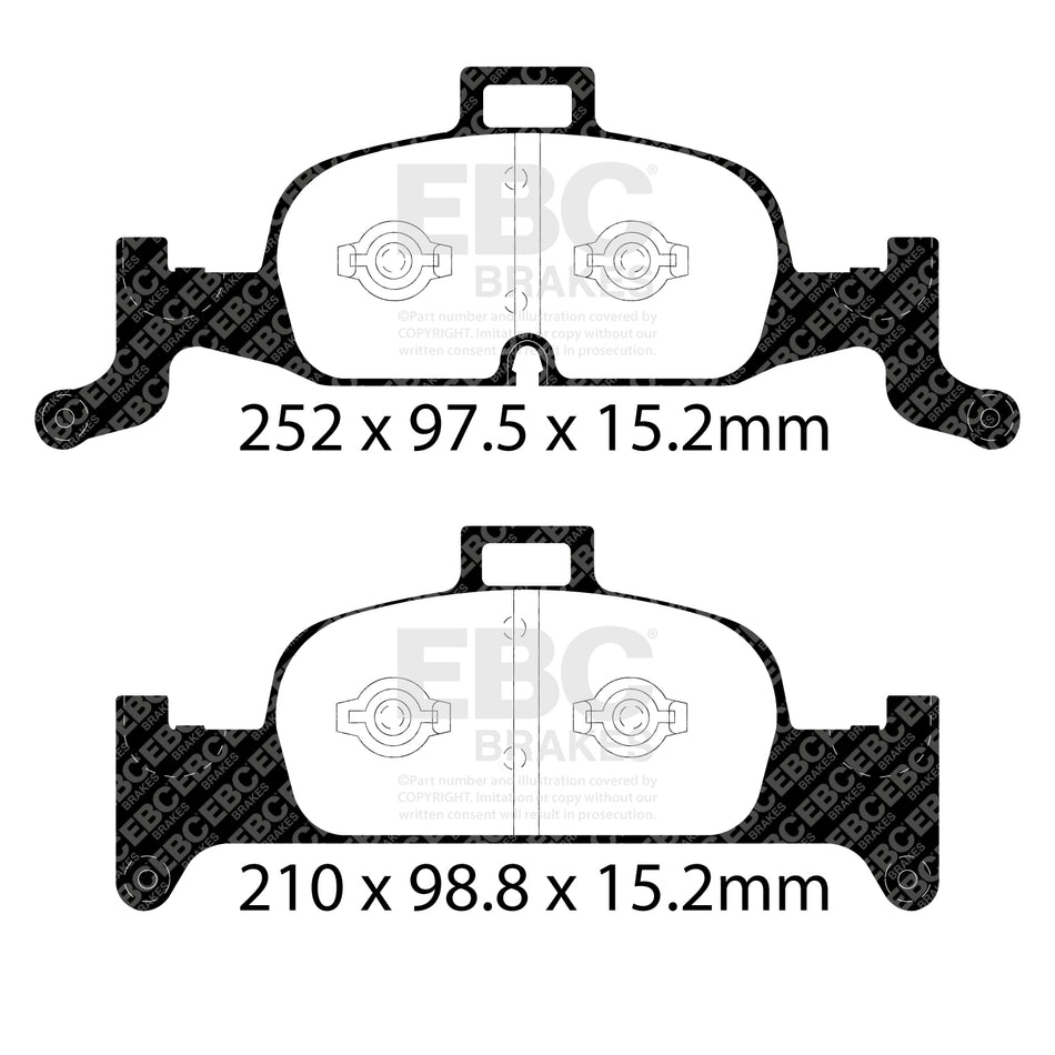 EBC Brakes Brake Pad - DPX2290