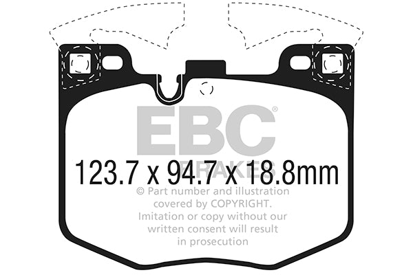 EBC Brakes Brake Pad - DPX2302