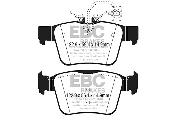 EBC Brakes Brake Pad - DPX2315