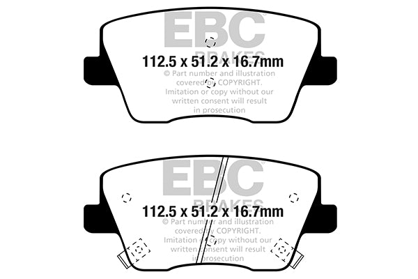 EBC Brakes Brake Pad - DPX2344