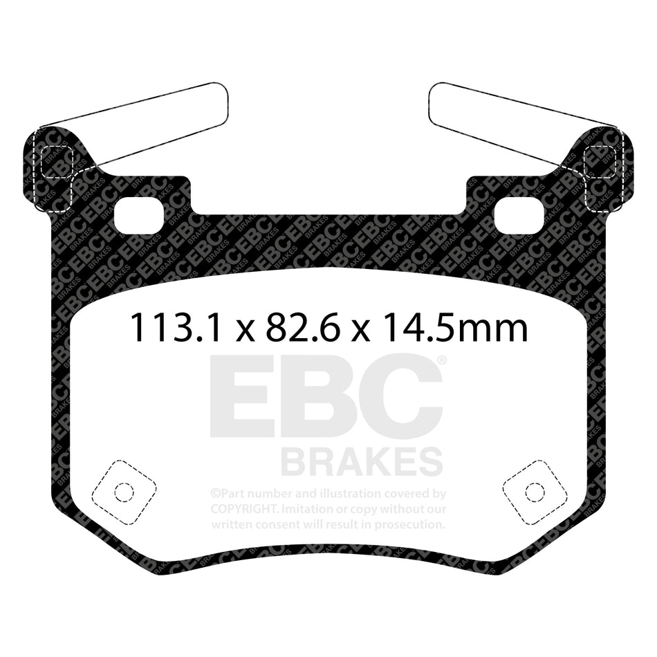EBC Brakes Brake Pad - DPX2357