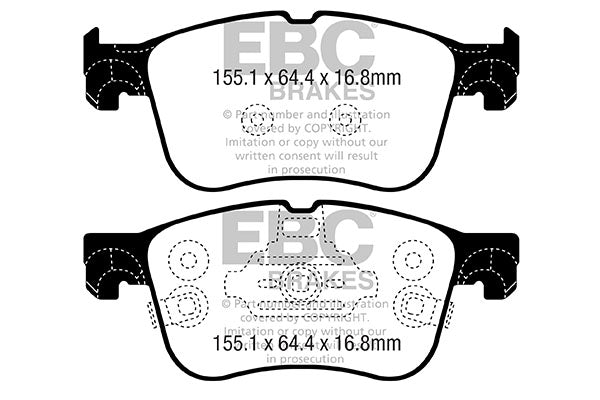 EBC Brakes Brake Pad - DPX2372