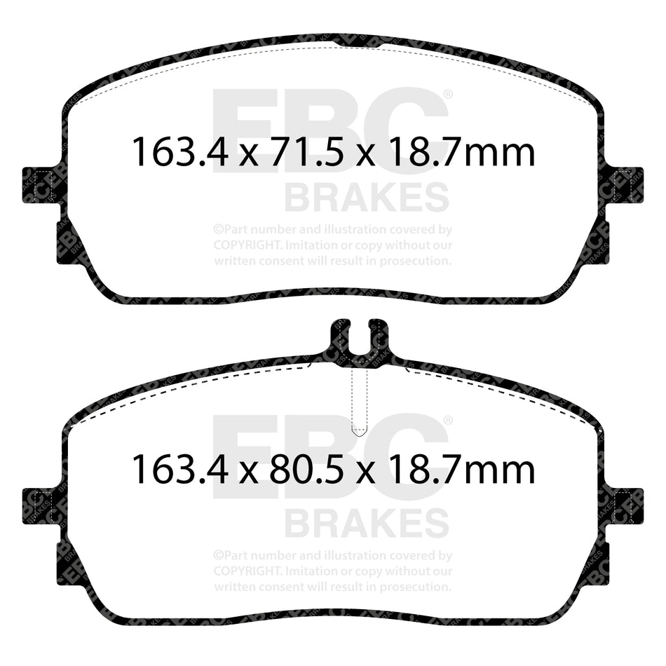 EBC Brakes Brake Pad - DPX2390