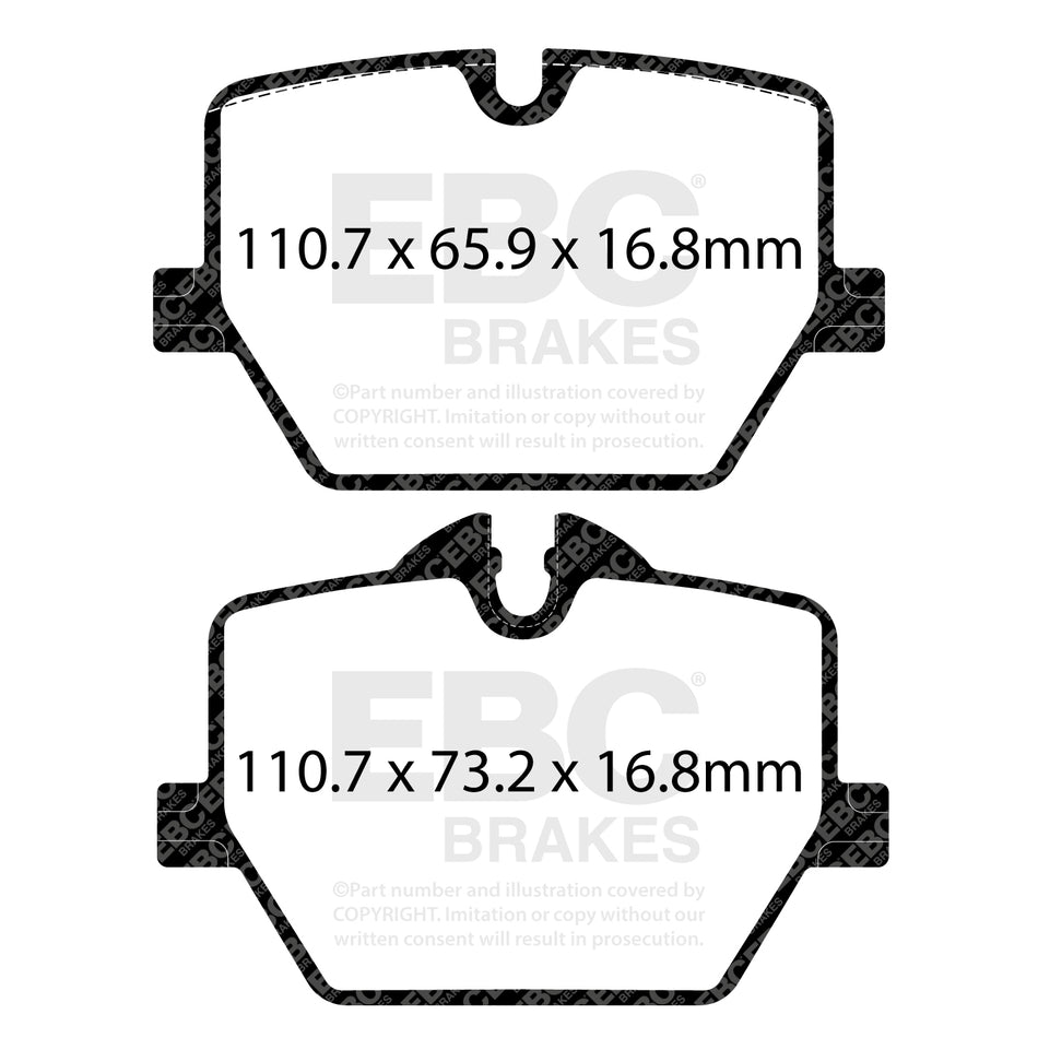 EBC Brakes Brake Pad - DPX2415