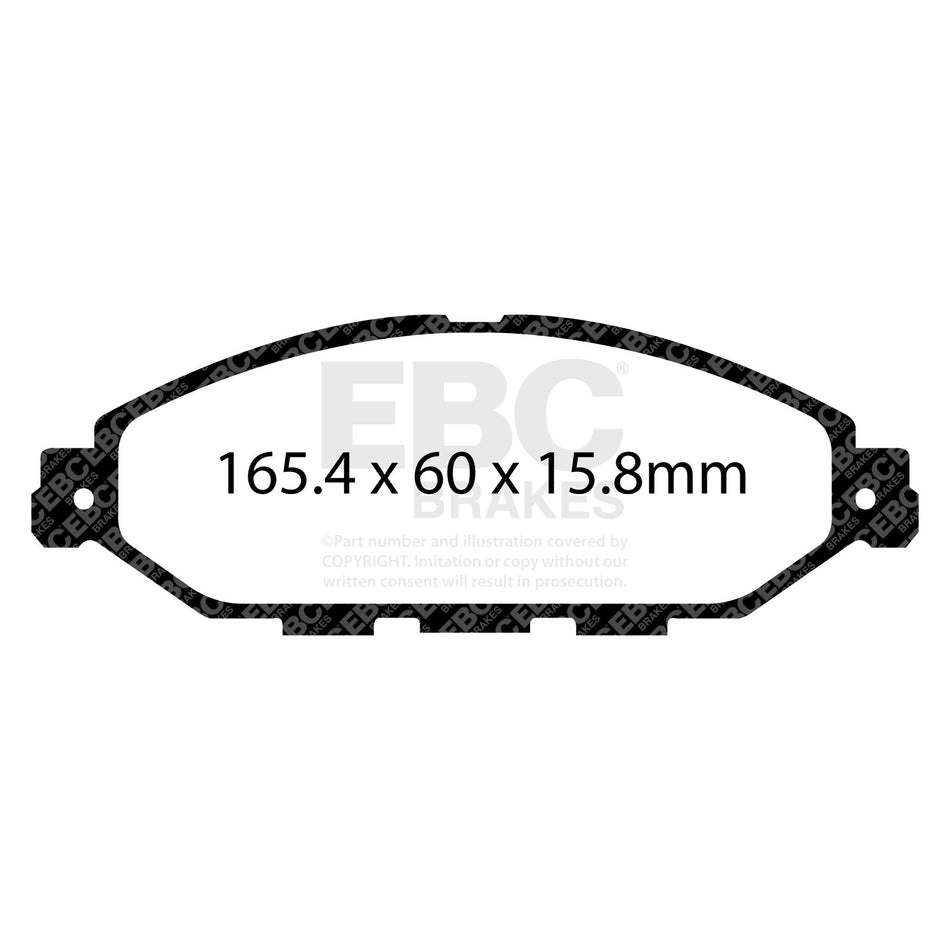 EBC Brakes Brake Pad - DPX3010