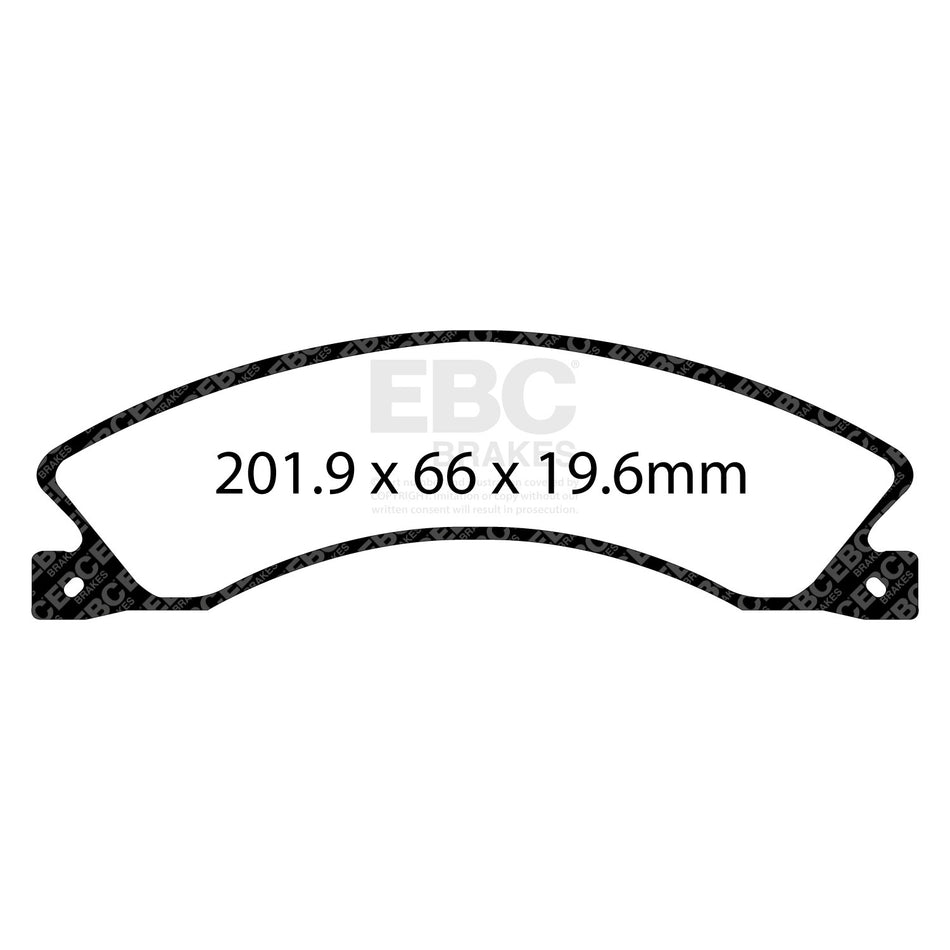 EBC Brakes Brake Pad - DPX3021