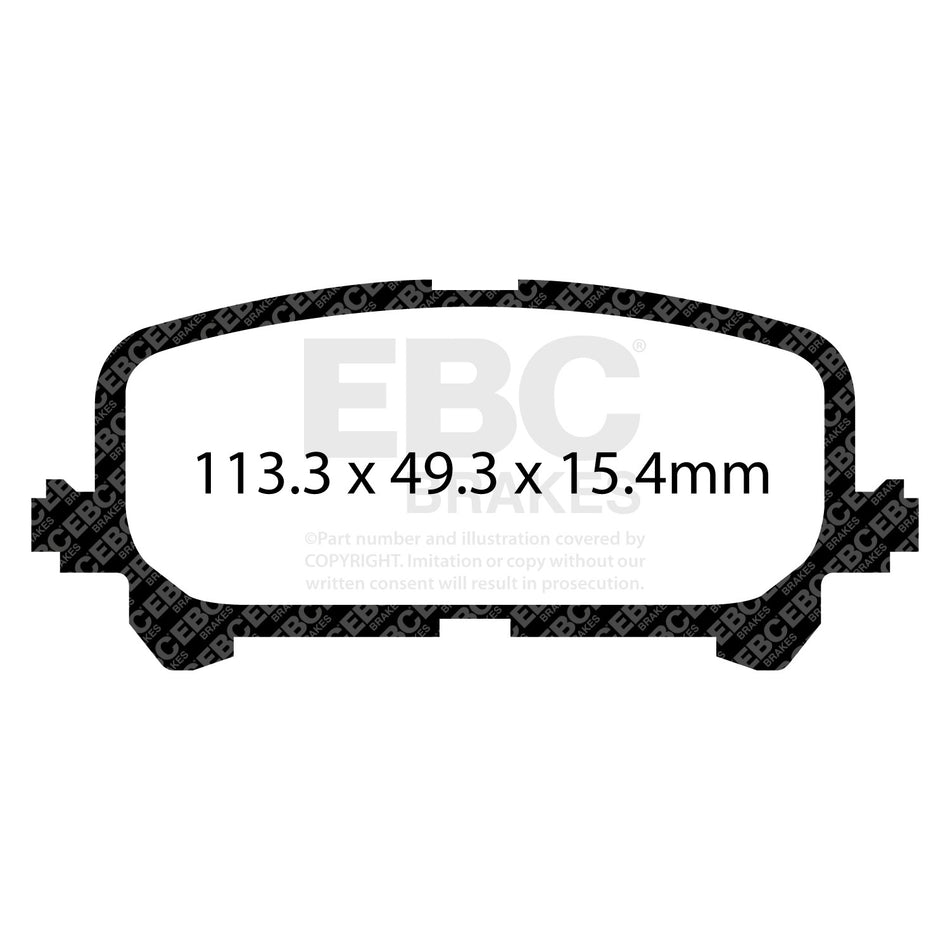 EBC Brakes Brake Pad - DPX3025