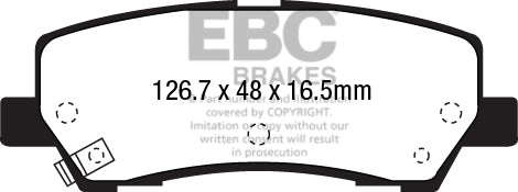 EBC Brakes Brake Pad - DPX3041