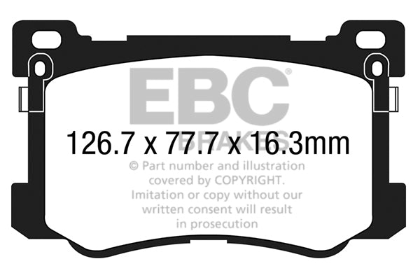 EBC Brakes Brake Pad - DPX3048