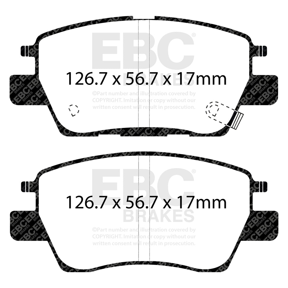 EBC Brakes Brake Pad - DPX3052