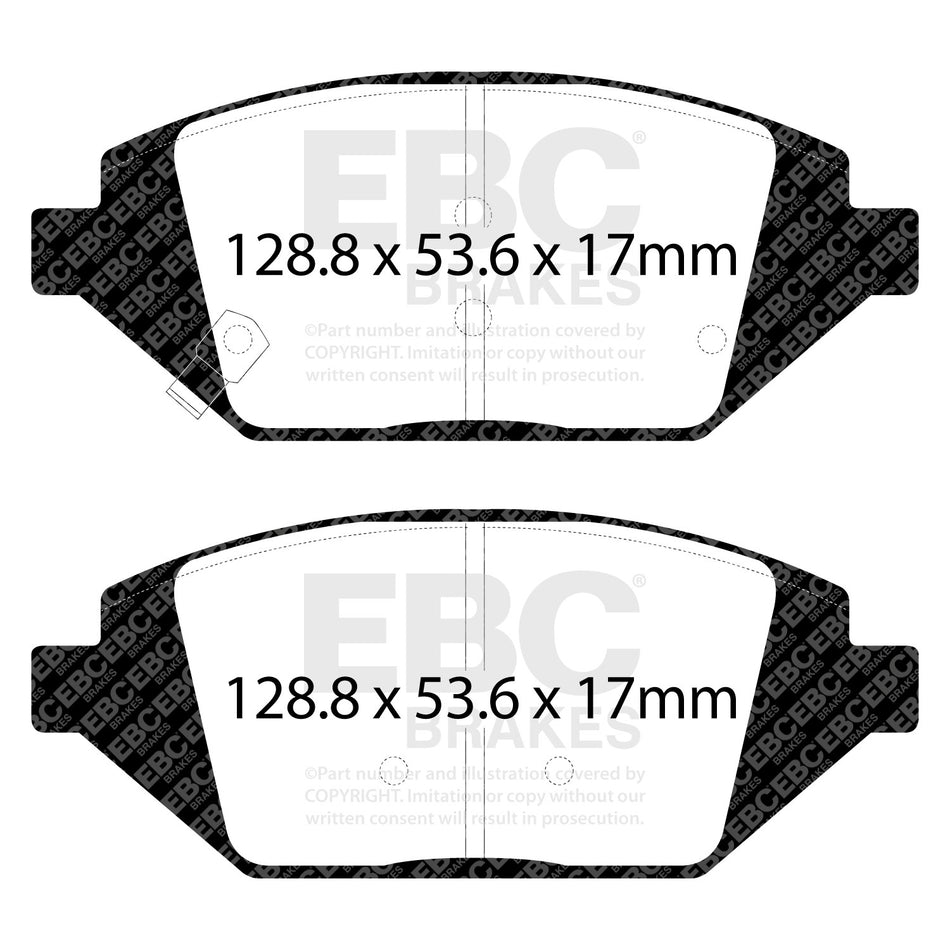 EBC Brakes Brake Pad - DPX3058