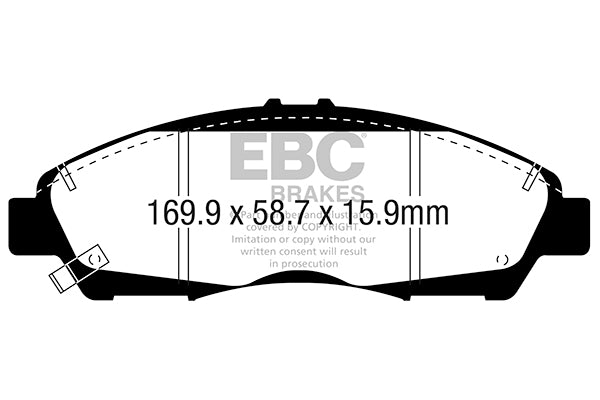 EBC Brakes Brake Pad - DPX3063