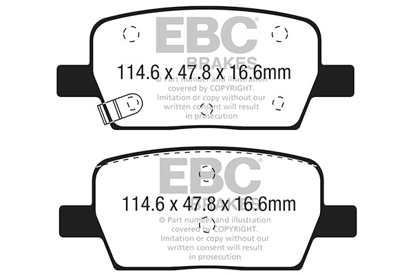 EBC Brakes Brake Pad - DPX3064