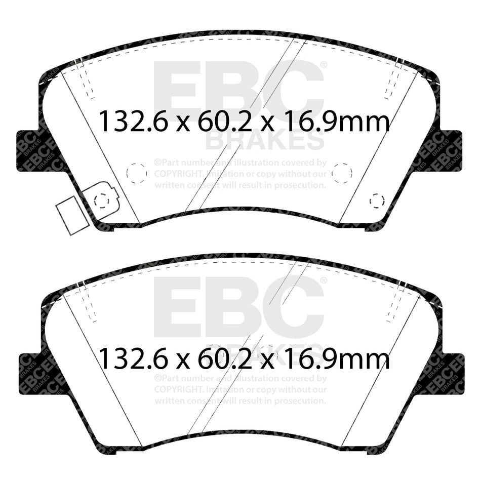 EBC Brakes Brake Pad - DPX3075