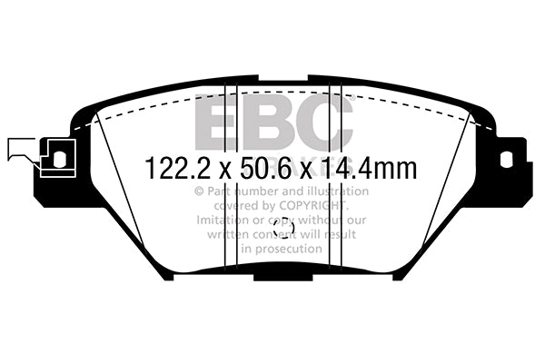 EBC Brakes Brake Pad - DPX3083