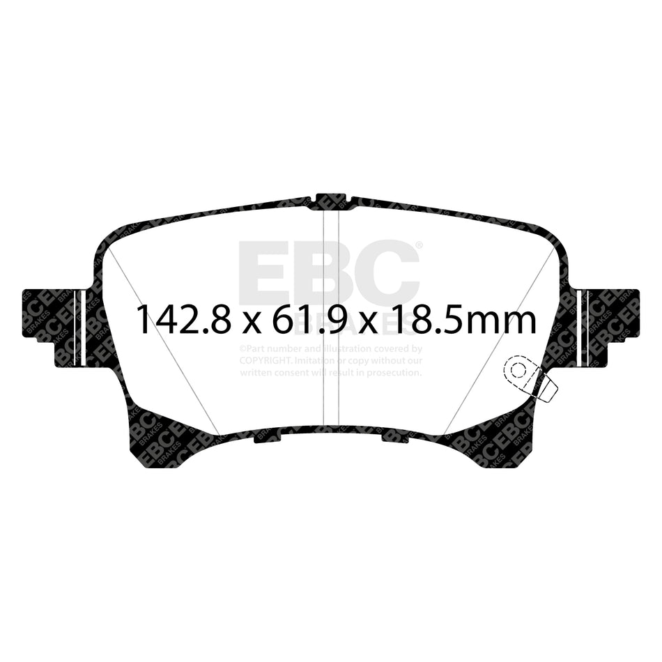 EBC Brakes Brake Pad - DPX3093
