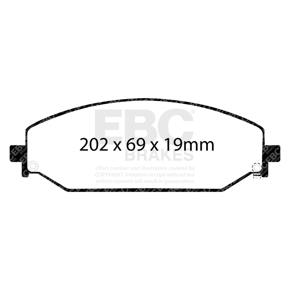 EBC Brakes Brake Pad - DPX3094