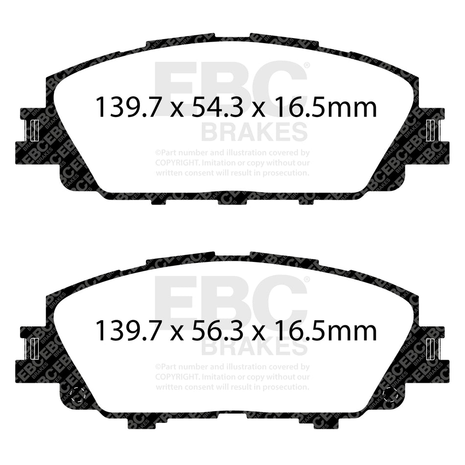 EBC Brakes Brake Pad - DPX3099