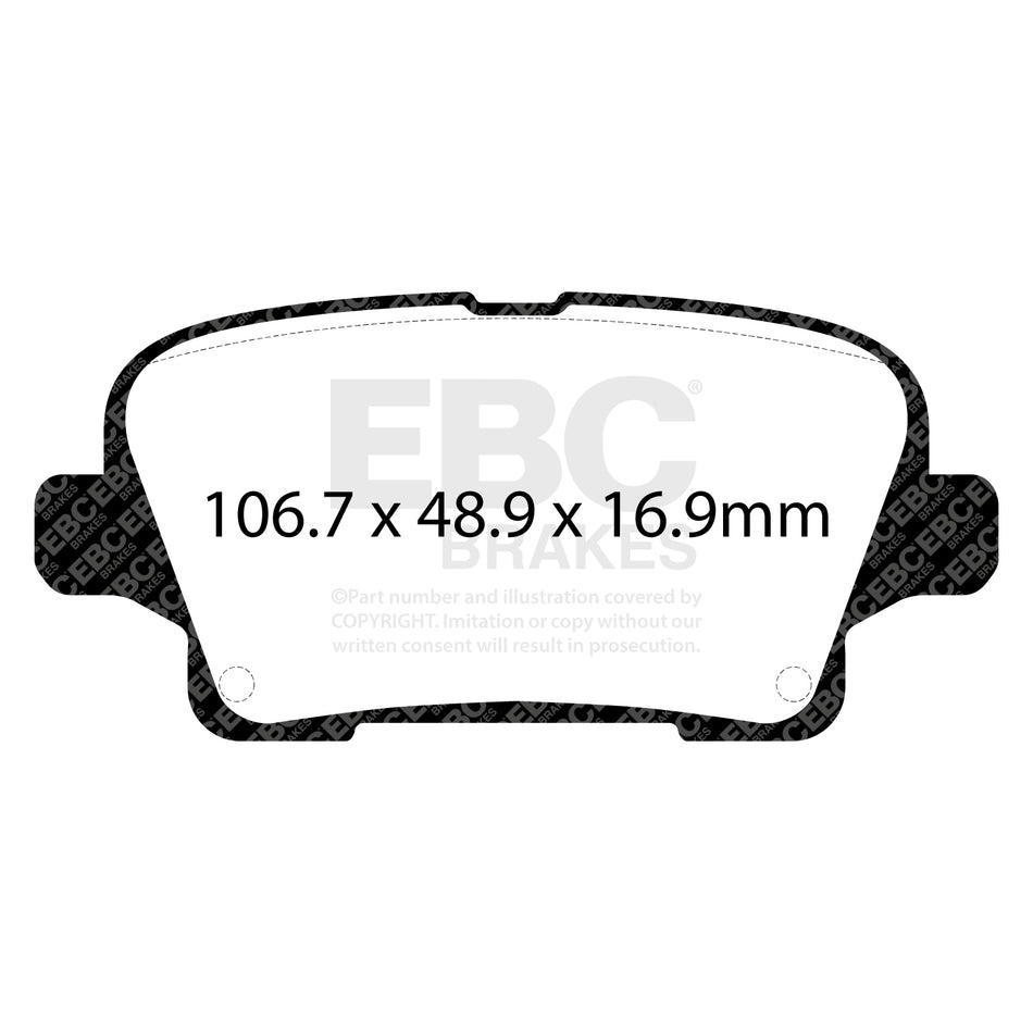 EBC Brakes Brake Pad - DPX3125