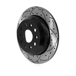 Rear Disc Brake Rotor DS1-782485 For 2018-2022 Jeep Wrangler Without Heavy Duty Brakes Code BRY