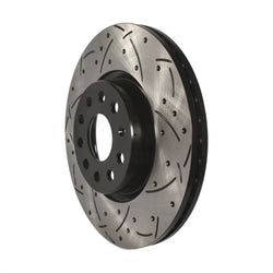 Front Disc Brake Rotor DS1-980383 For Volkswagen Jetta Passat Audi Tiguan GTI Beetle CC A3 Q3 Eos Quattro Golf Alltrack TT Sportback e-tron Limited Taos