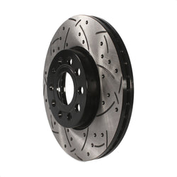 Front Disc Brake Rotor DS1-980456 For Volkswagen Jetta Beetle Audi Golf A3 Rabbit SportWagen Quattro Eos e-Golf GTI Taos