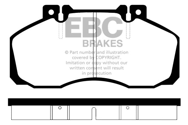 EBC Brakes Brake Pad - ED93098