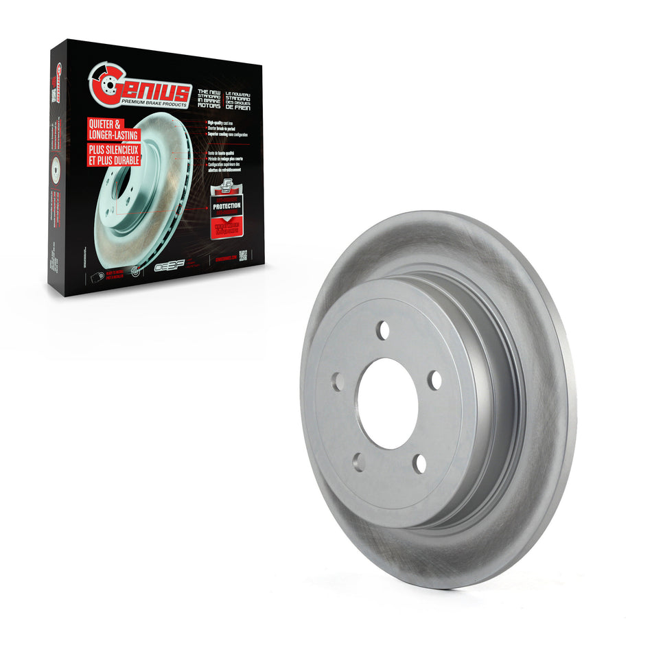 Rear Coated Disc Brake Rotor (1 Piece Only) GCR-680147 For Ford Explorer Sport Trac