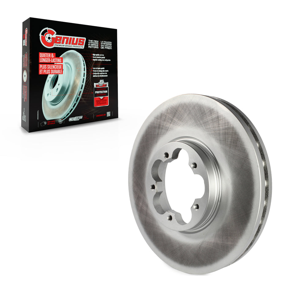 Front Coated Disc Brake Rotor (1 Piece Only) GCR-681781 For Ford Transit-250 Transit-150 Transit-350