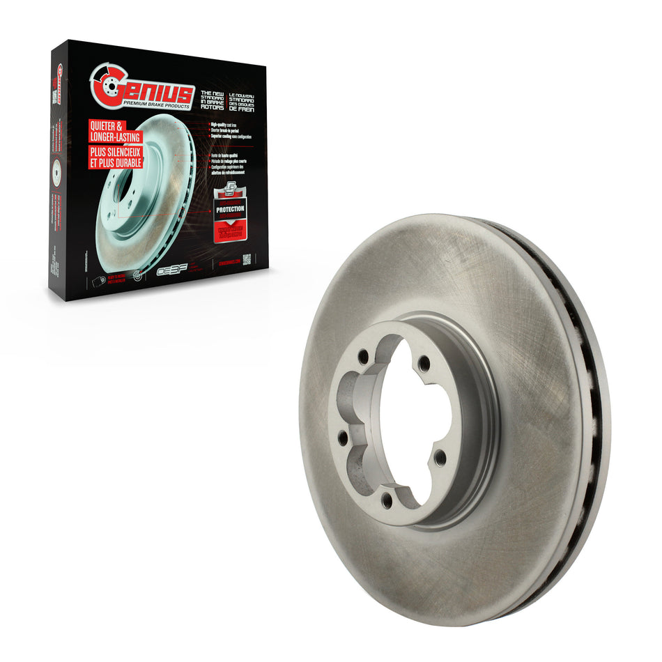 Front Coated Disc Brake Rotor (1 Piece Only) GCR-681782 For Ford Transit-350 HD