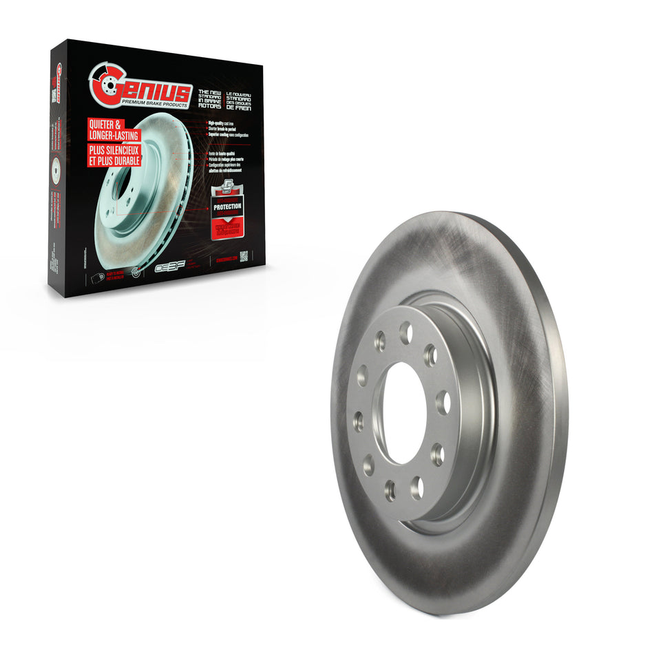 Rear Coated Disc Brake Rotor (1 Piece Only) GCR-781099 For Jeep Cherokee Chrysler 200
