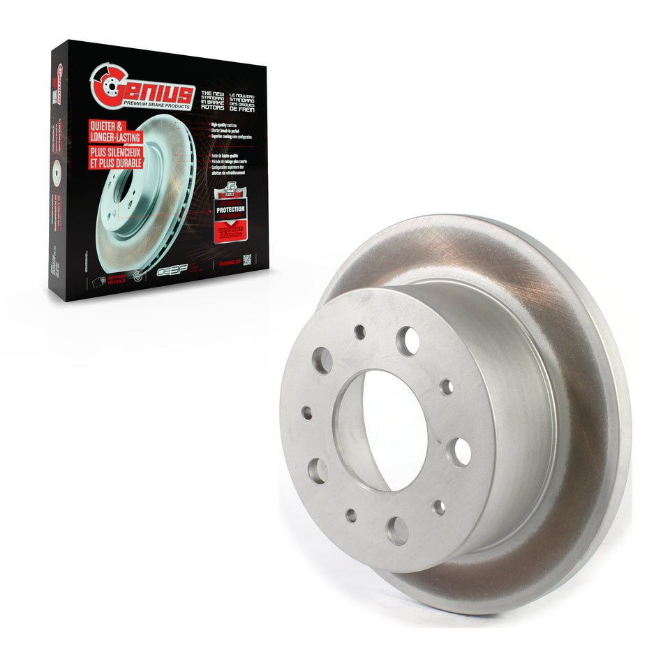 Rear Coated Disc Brake Rotor (1 Piece Only) GCR-781109 For 2014-2021 Ram ProMaster 2500 3500 1500