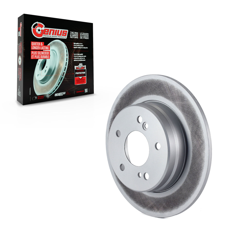 Rear Coated Disc Brake Rotor (1 Piece Only) GCR-96764 For Mercedes-Benz C230 Chrysler Crossfire C240