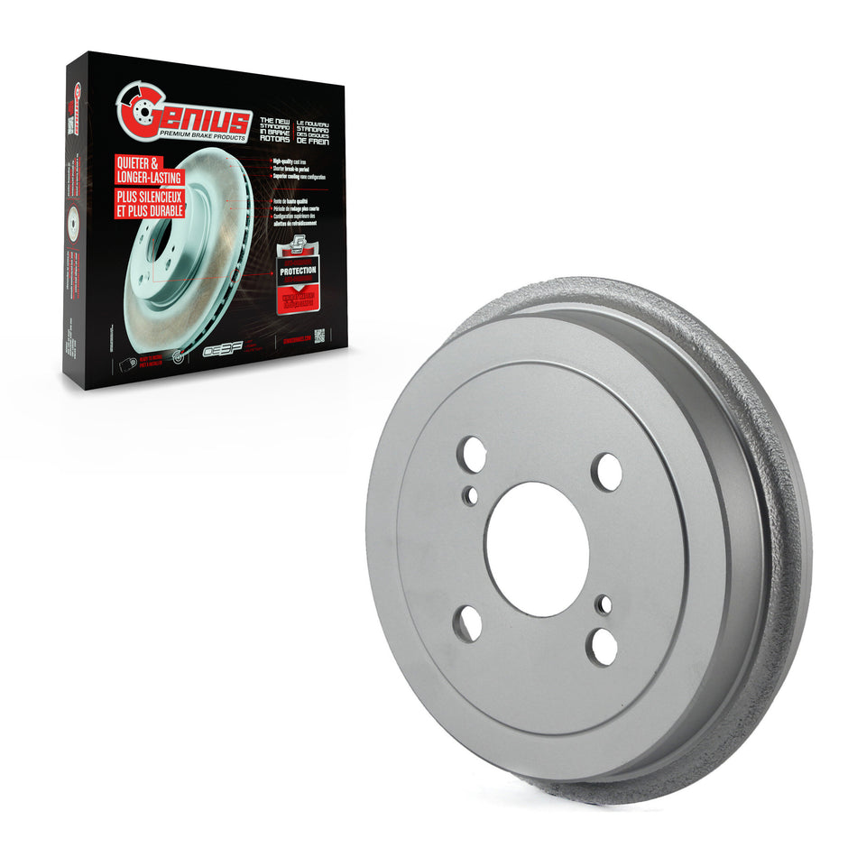 Rear Coated Brake Drum (1 Piece Only) GCR-9709 For 2000-2005 Toyota Echo