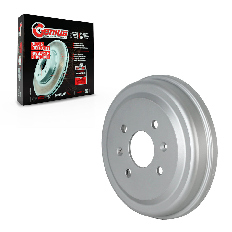 Rear Coated Brake Drum (1 Piece Only) GCR-9781 For Chevrolet Aveo Pontiac Aveo5 Wave Spark G3 Suzuki