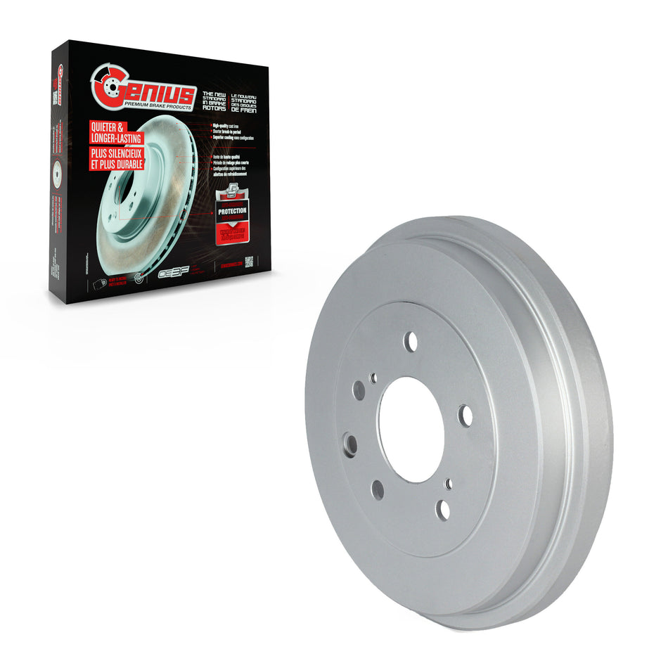 Rear Coated Brake Drum (1 Piece Only) GCR-97865 For 2013-2022 Nissan Sentra