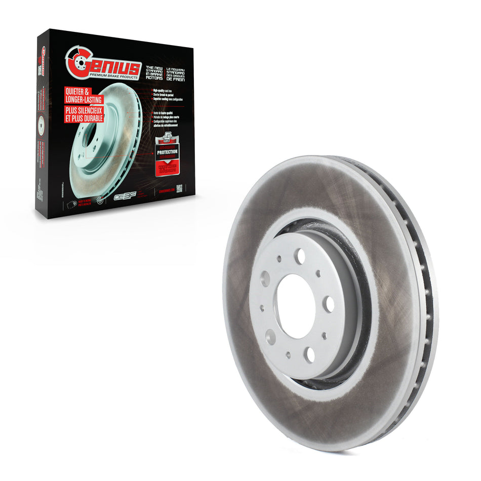 Front Coated Disc Brake Rotor (1 Piece Only) GCR-980275 For Volvo XC90 S60