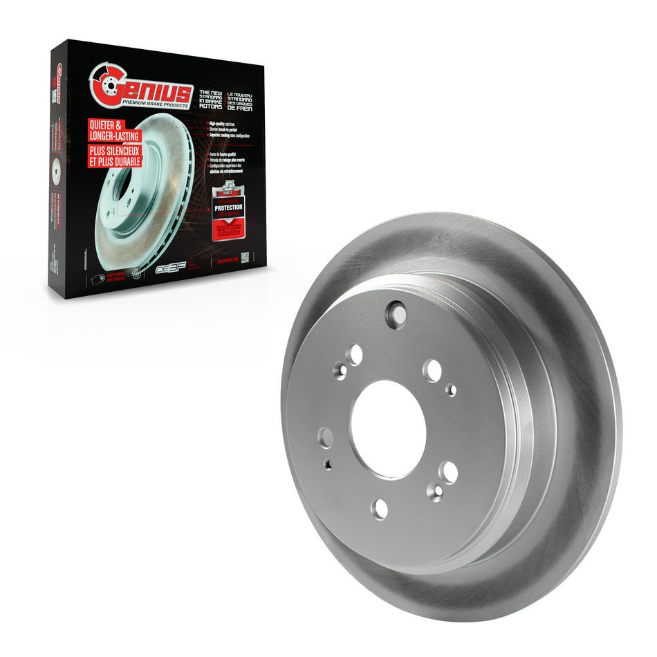 Rear Coated Disc Brake Rotor (1 Piece Only) GCR-980291 For 2005-2010 Honda Odyssey