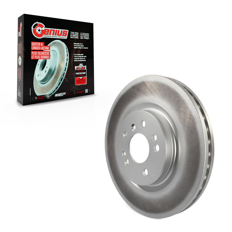 Front Coated Disc Brake Rotor (1 Piece Only) GCR-980427 For Mercedes-Benz ML350 ML320 R350 ML500
