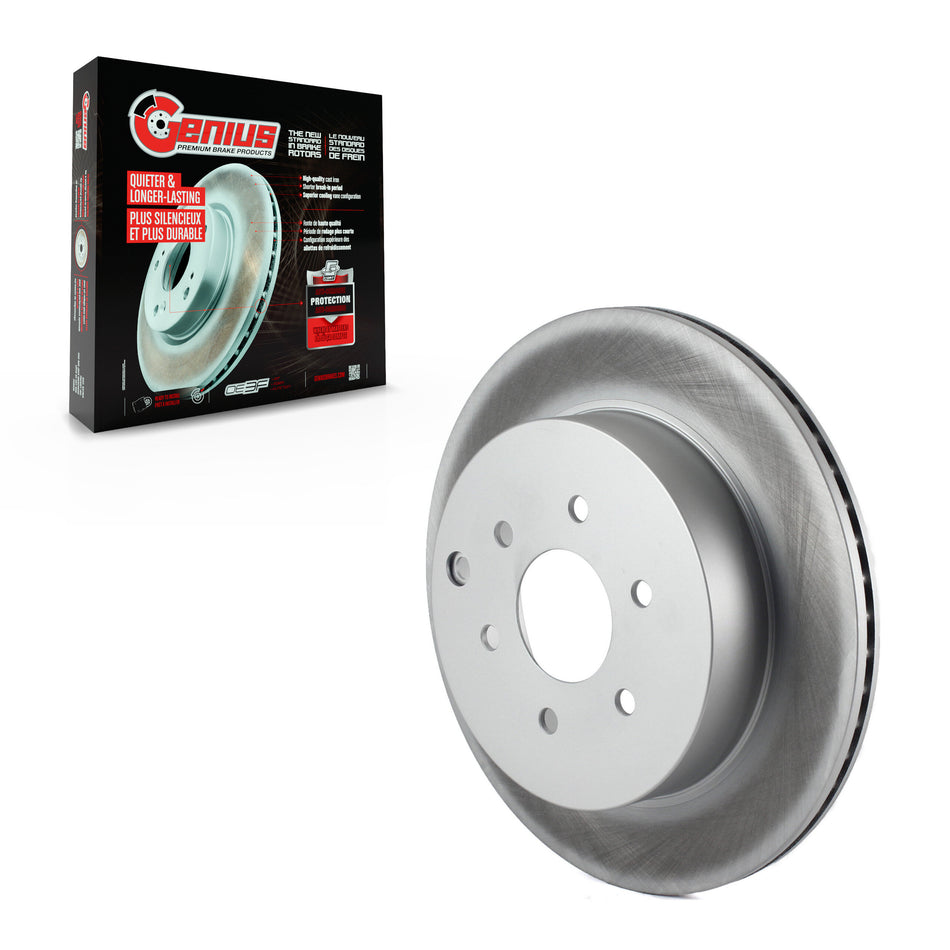 Rear Coated Disc Brake Rotor (1 Piece Only) GCR-980462 For Nissan Pathfinder