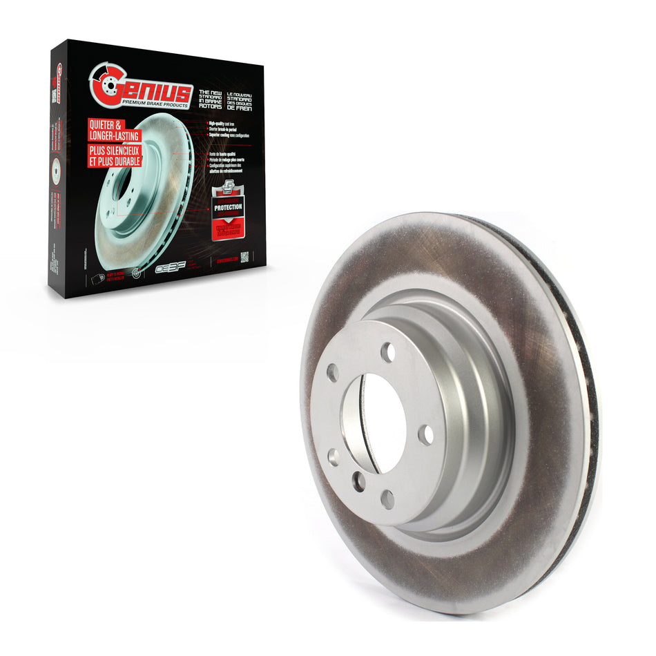 Front Coated Disc Brake Rotor (1 Piece Only) GCR-980484 For BMW X1 330i 330xi