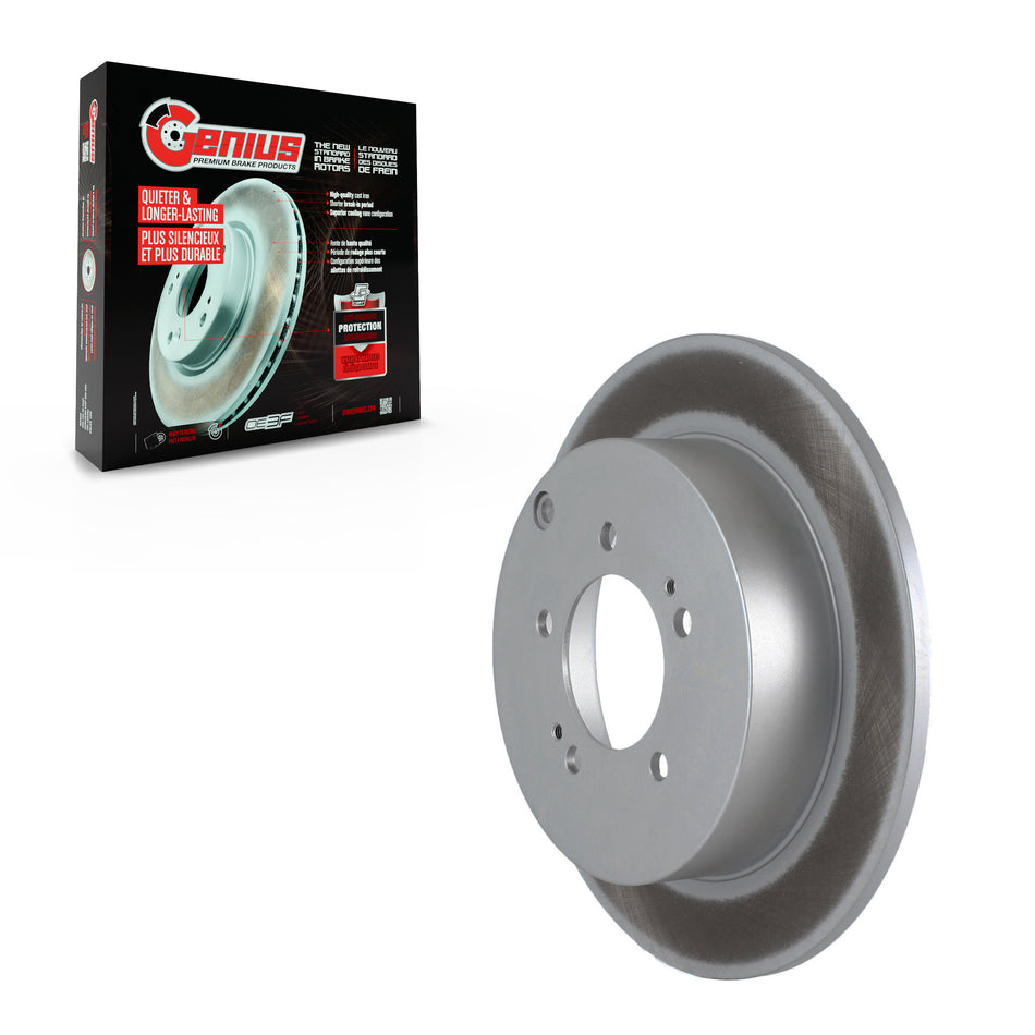 Rear Coated Disc Brake Rotor (1 Piece Only) GCR-980594 For Mitsubishi Lancer Outlander