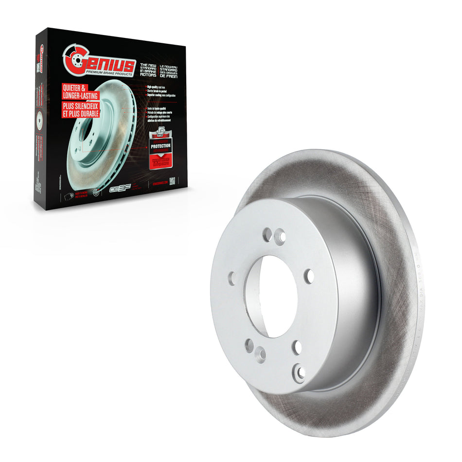 Rear Coated Disc Brake Rotor (1 Piece Only) GCR-980599 For 2007-2012 Kia Rondo